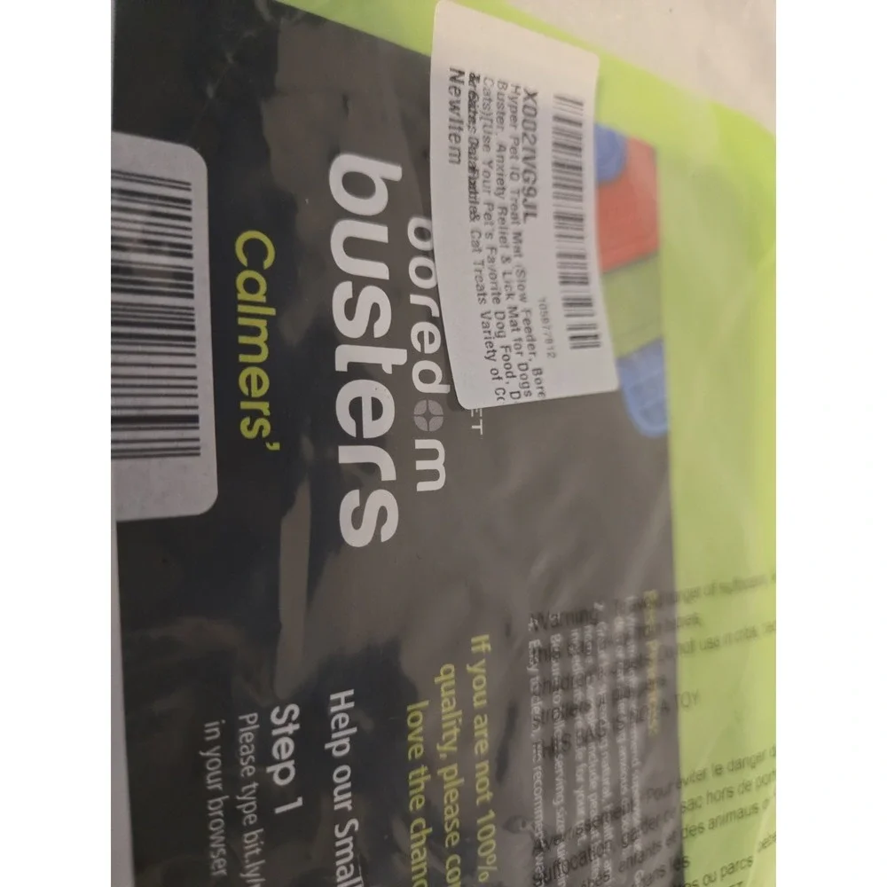 Pet Zone Boredom Busters Engage Green Slow Feeder Licking Mat CalmersCat Dog New